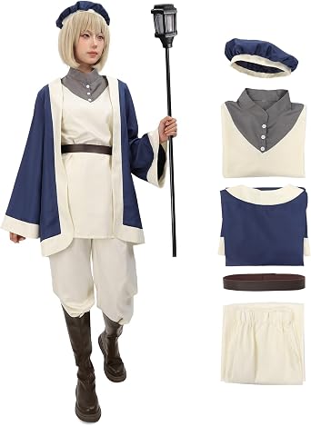 C-ZOFEK Falin Cosplay Costume Full Set Outfit for Adult Women Halloween Party