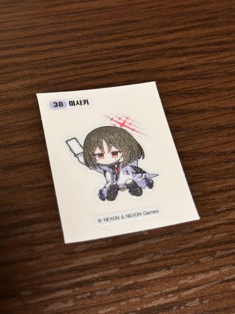 Amazon.co.jp: 韓国限定ブルアカ GS25 戒野ミサキ シール : おもちゃ