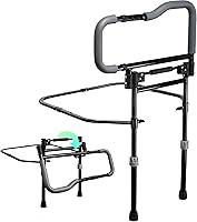 Vista 1 de Bed Rails for Elderly Adults Safety, Foldable Adjustable Bed Rail & Assist Handle, Heavy-Duty Grab Bar for Seniors, Pregnant Women, Injury Recovery
