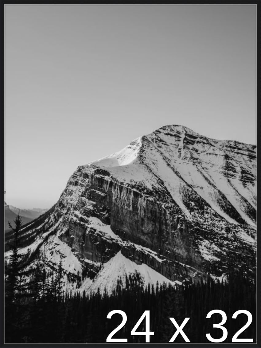 Frame It Easy 24 x 32 Satin Black Metal Frame (Ashford)