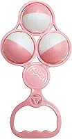 Pais & Filhos Brinquedo Para Bebe Chocalho Bolas Rosa Solapa - 01 Unidade Pais E Filhos Multicor