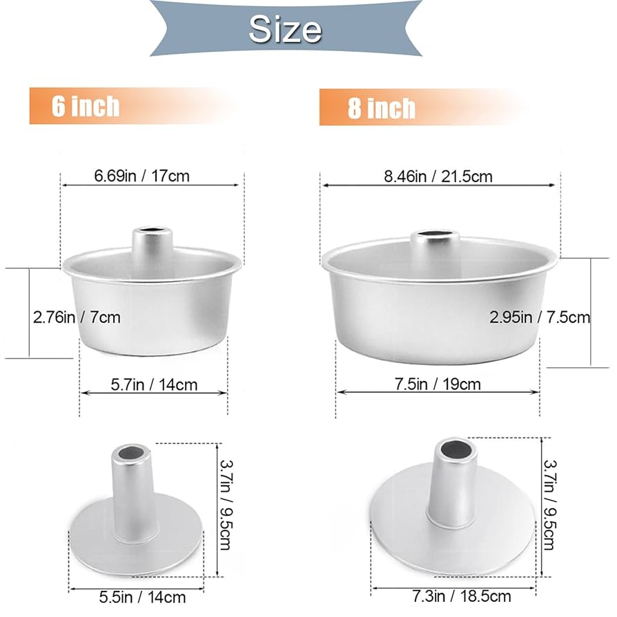 Inch Round Cake Pan BAOLIANKE Cake Mould,Cake Pan Aluminum Round