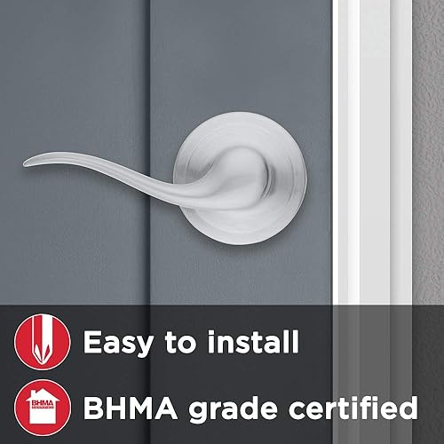 Miniatura 47 de Kwikset media manija para puerta, hacia la izquierda 788TNL RH 3 CP Tustin, 97880-679 Bronce veneciano