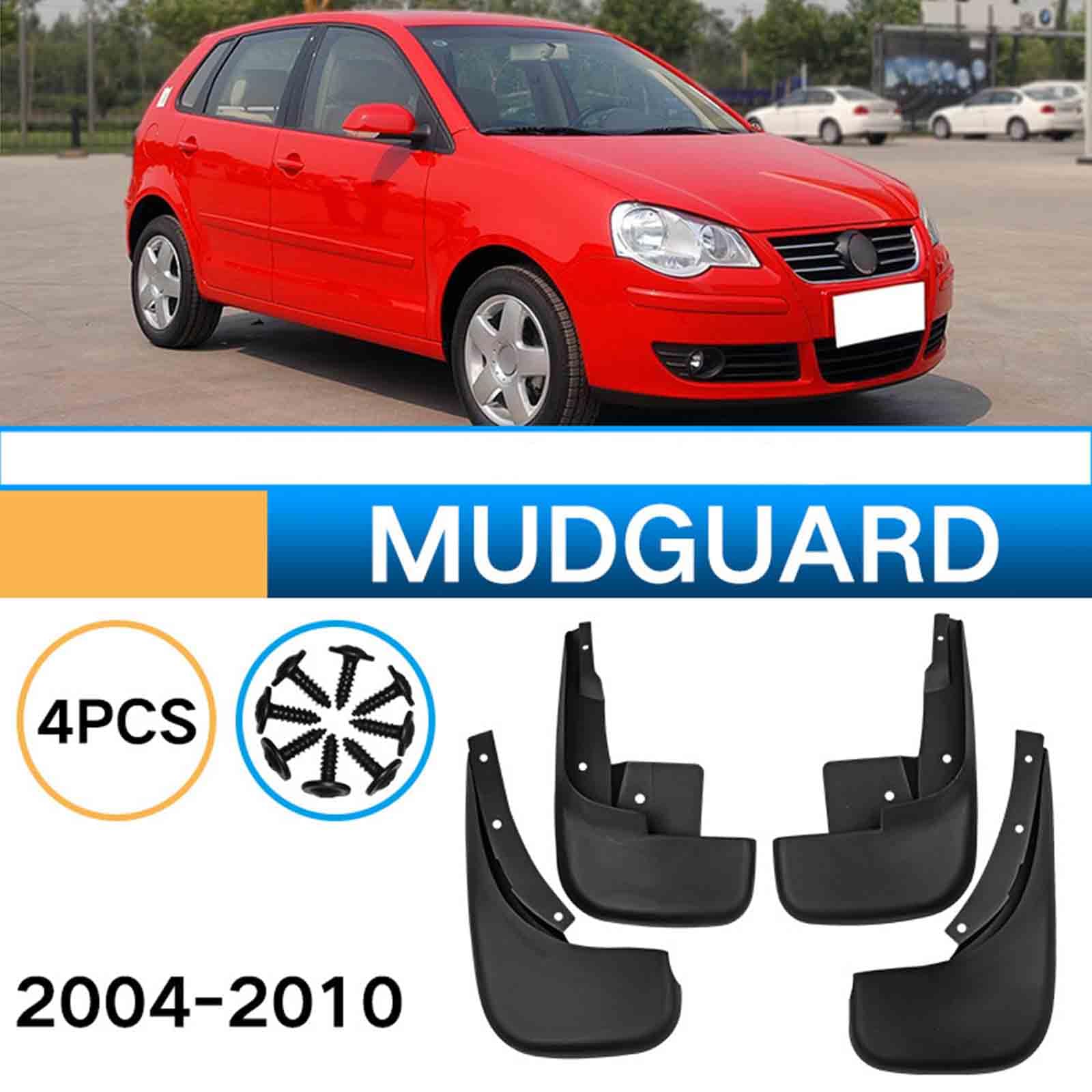 JGQFB Car Mudguards,Compatible with VW POLO 2004-2010,Auto Parts