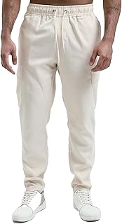 Ravin Mens Elastic Waist With Multiple Pockets Jogger Pants Pants