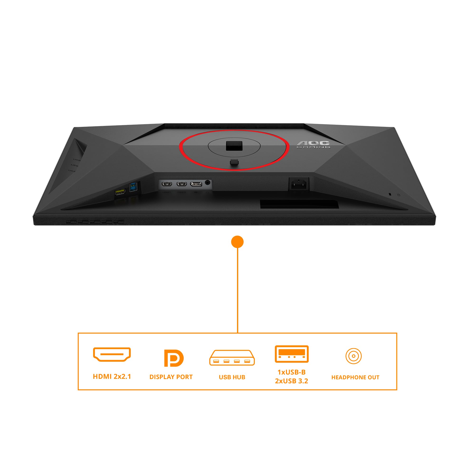 Aoc Q27G4SRU WQHD USB Hub Gaming Monitor 27" – Bild 4