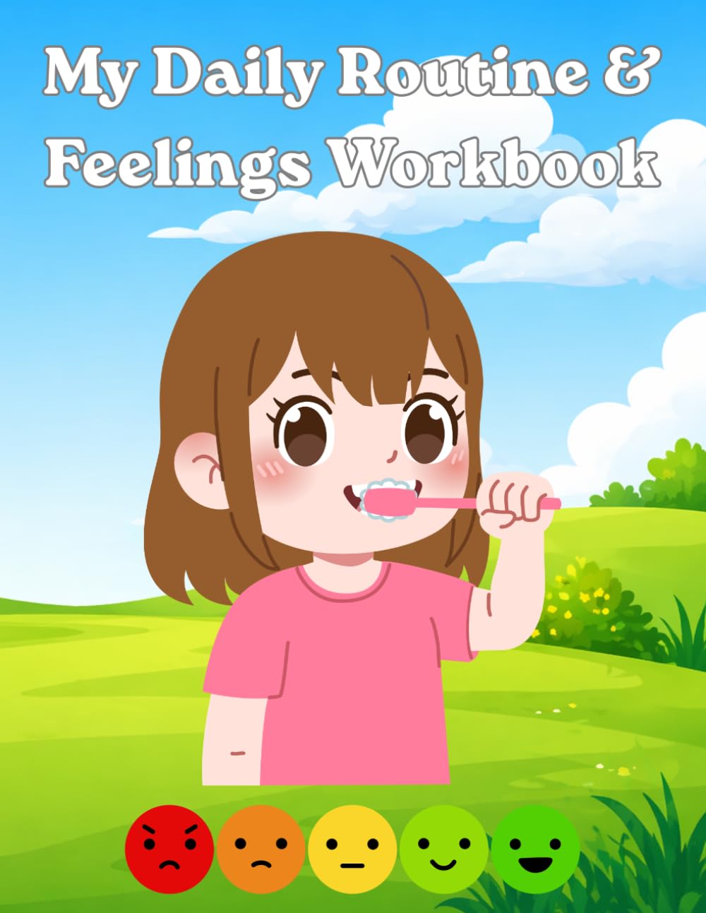 My Daily Routine & Feelings Workbook for Kids: Fun Activities to Teach Daily Routines, Emotions, Healthy Habits & Self-Care (Ages 3–6)
