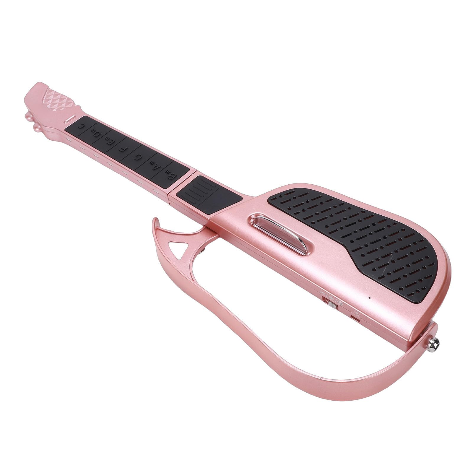 Juguete de Guitarra Eléctrica para Niños con Ajuste Automático Inteligente de Tono, Instrumento Musical de Guitarra Plegable para Principiantes, Portátil y Liviano, Aprox. 22,83x4,72