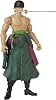 Anime Heroes - One Piece - Roronoa Zoro Three Sword Ryu Action Figure