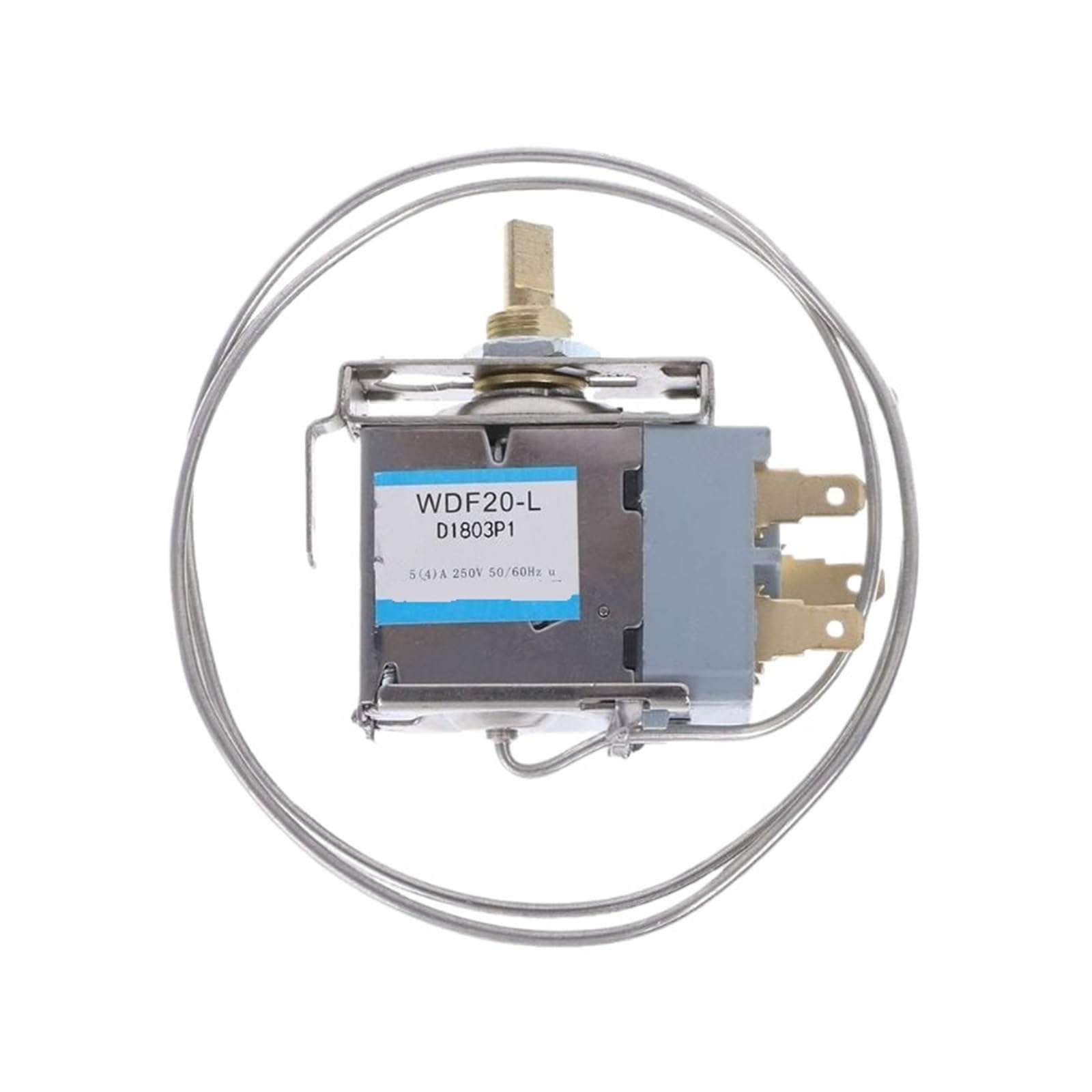 Fkymx 1Pcs Wpf-20-L Refrigerator Thermostat Household Metal Temperature Controller