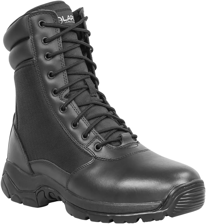 LA Police Gear Women's Tactical Boots - Slip-Resistant