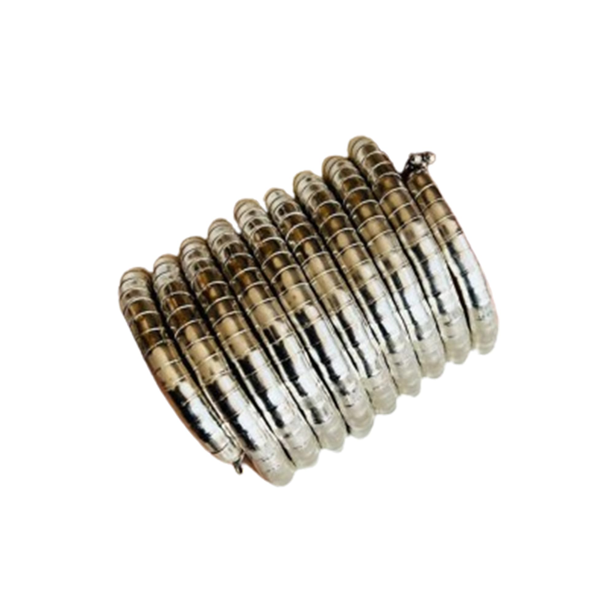 Shivarth Spiral Hand Cuff Bracelets Antique Look Silver Plated Traditional Bangle Snake Design Bracelet For Women & Girls Pack Of 1 (B0CSX8ZX9H) Amazon Price History, Amazon Price Tracker