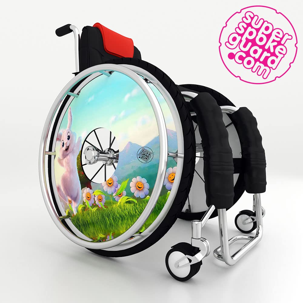 17'' Protectores de radios para sillas de ruedas A-179 (par)
