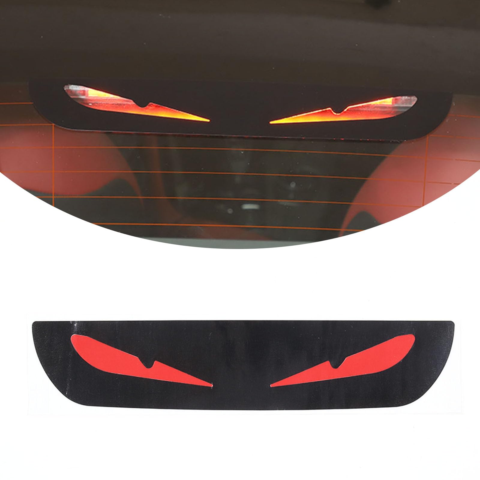 Amazon.com: Car High Level Brake Light Eyes Pattern PVC Decals