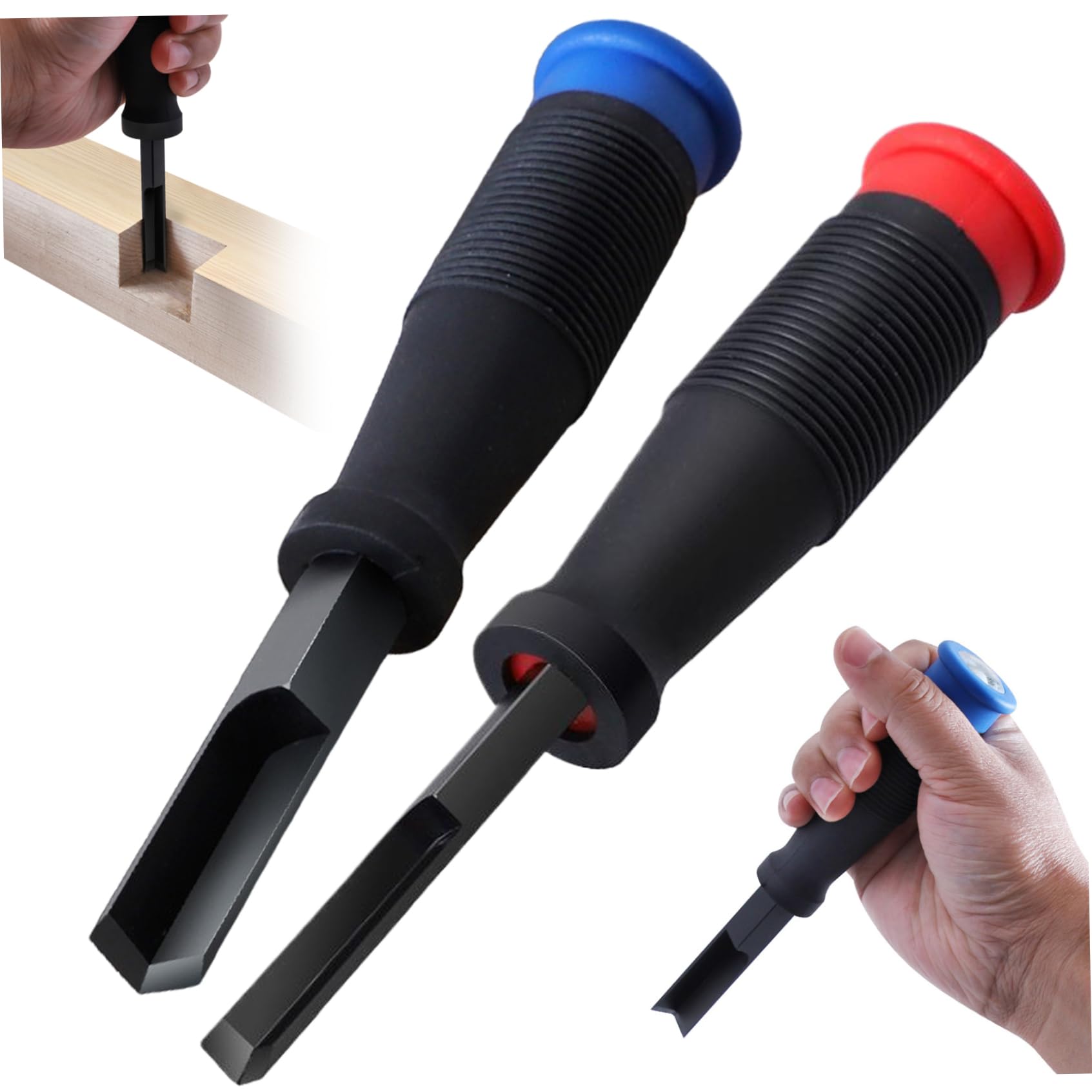Ciseau d'angle pour installation de portes et charpentes
