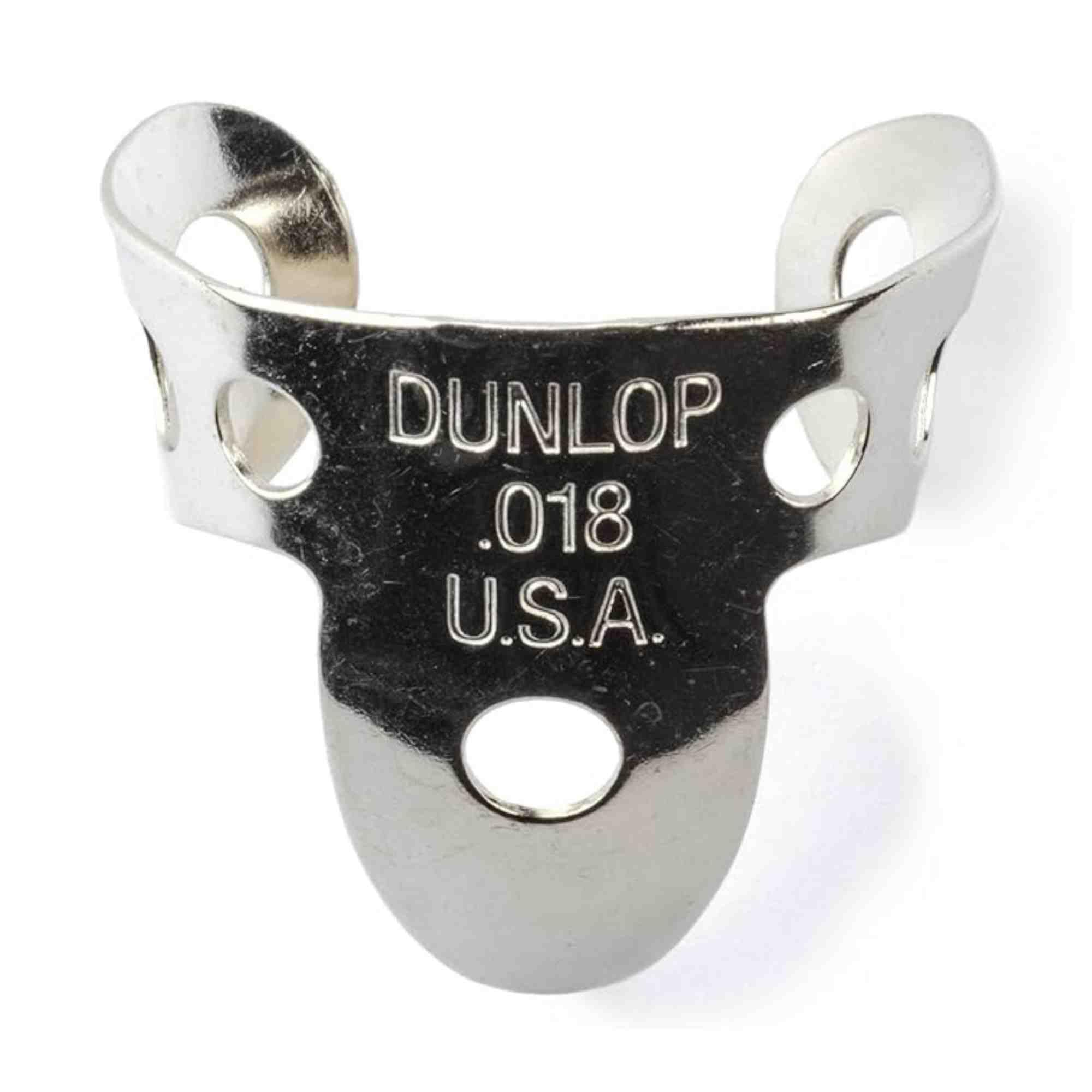 Jim Dunlop 33P013 - Plettri Per Pollice E Dita, In Nichel, Colore: Argento, 0,​3 Cm 20 .018