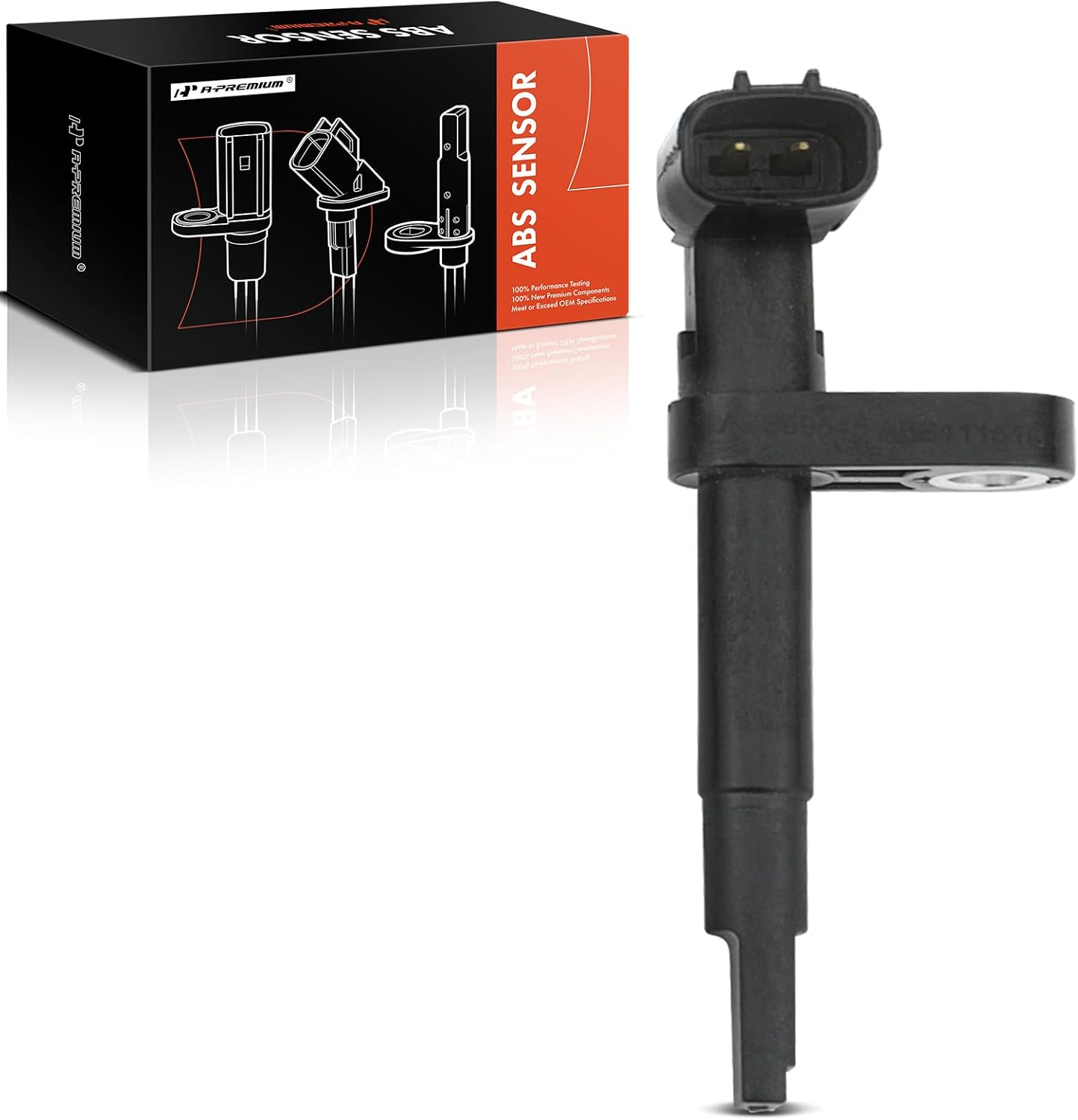 A-Premium Rear Right ABS Wheel Speed Sensor Compatible with 2005-2014 Lexus GS300, GS350, GS430, GS450H, GS460, IS F, IS250, IS350, LFA, LS460, LS600H - Rear Passenger Side, #89545-30070