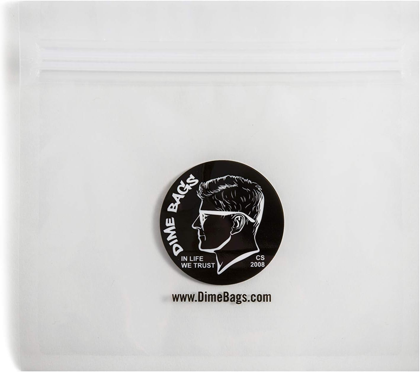 Dime Bags - Spill- Plastic Pouch | Air Tight Spill- Plastic Pouch (24, Large)