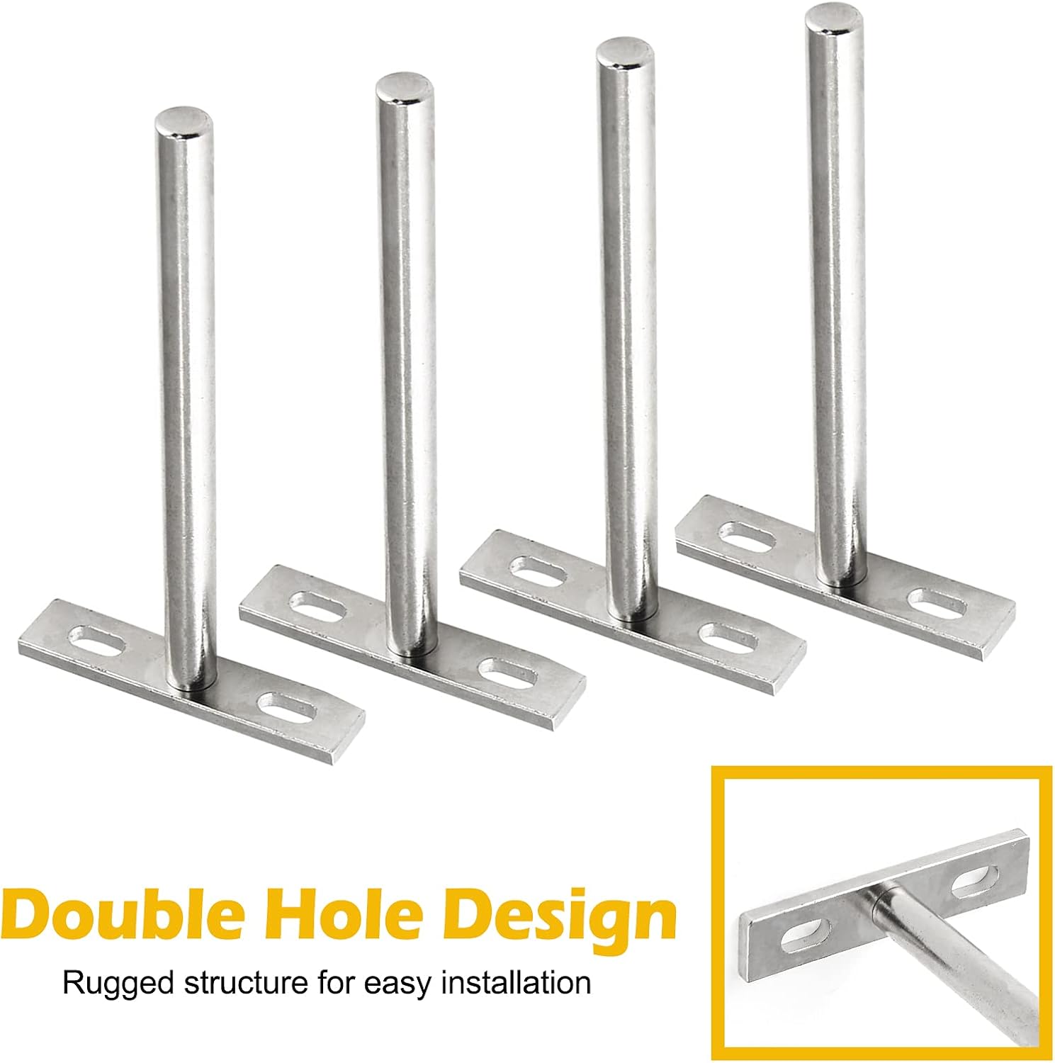 Luomorgo 4 Soportes Flotantes De 3 Pulgadas, Soporte Oculto | Envío Gratis