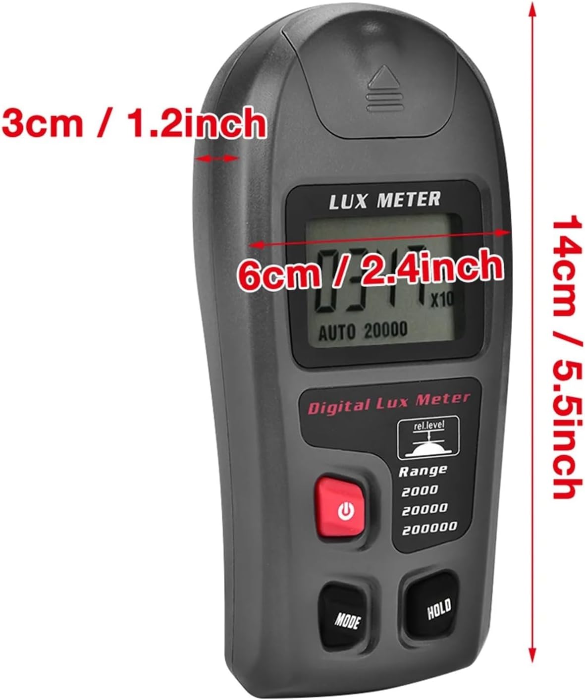 Light Meter, Digital Luxmeter MT-30 LCD Display Light Meter Environmental Testing Illuminometer,Light Meter Photography