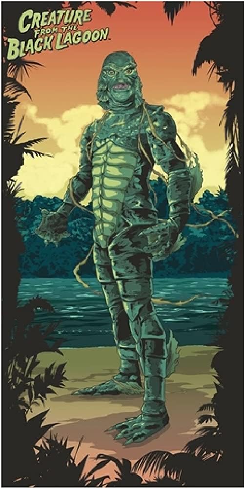 Creature From The Black Lagoon Beach/Bath Towel