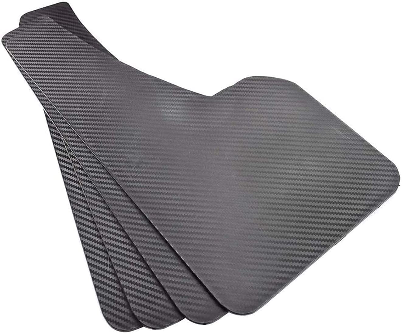 4 Pezzi Auto Paraspruzzi per Fit All Cars, Trucks, Vans, Auto Parafango Impermeabile E Resistente, Paraspruzzi Con Vite,Facile Montaggio