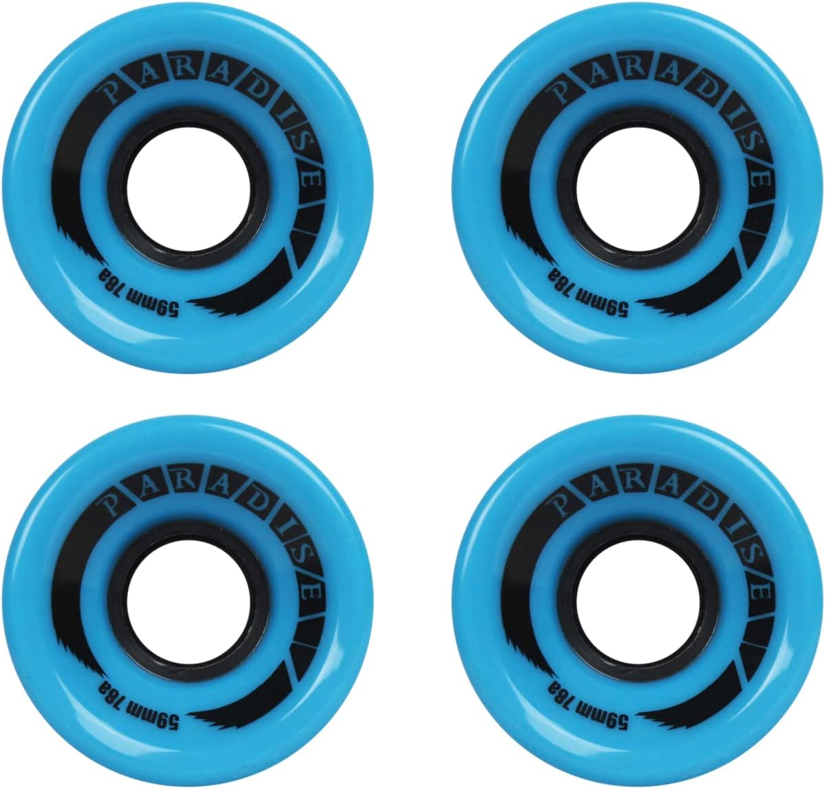 Moose Old School Skateboard 30" Stain Blue, 7" Raw Trucks & 59mm Blue Wheels
