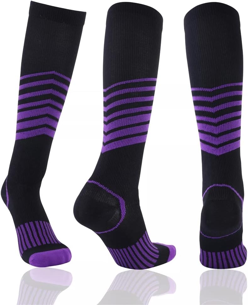 Compression Socks for Men&Women Graduated Running Flight Travel Boost Stamina Circulation&Recovery