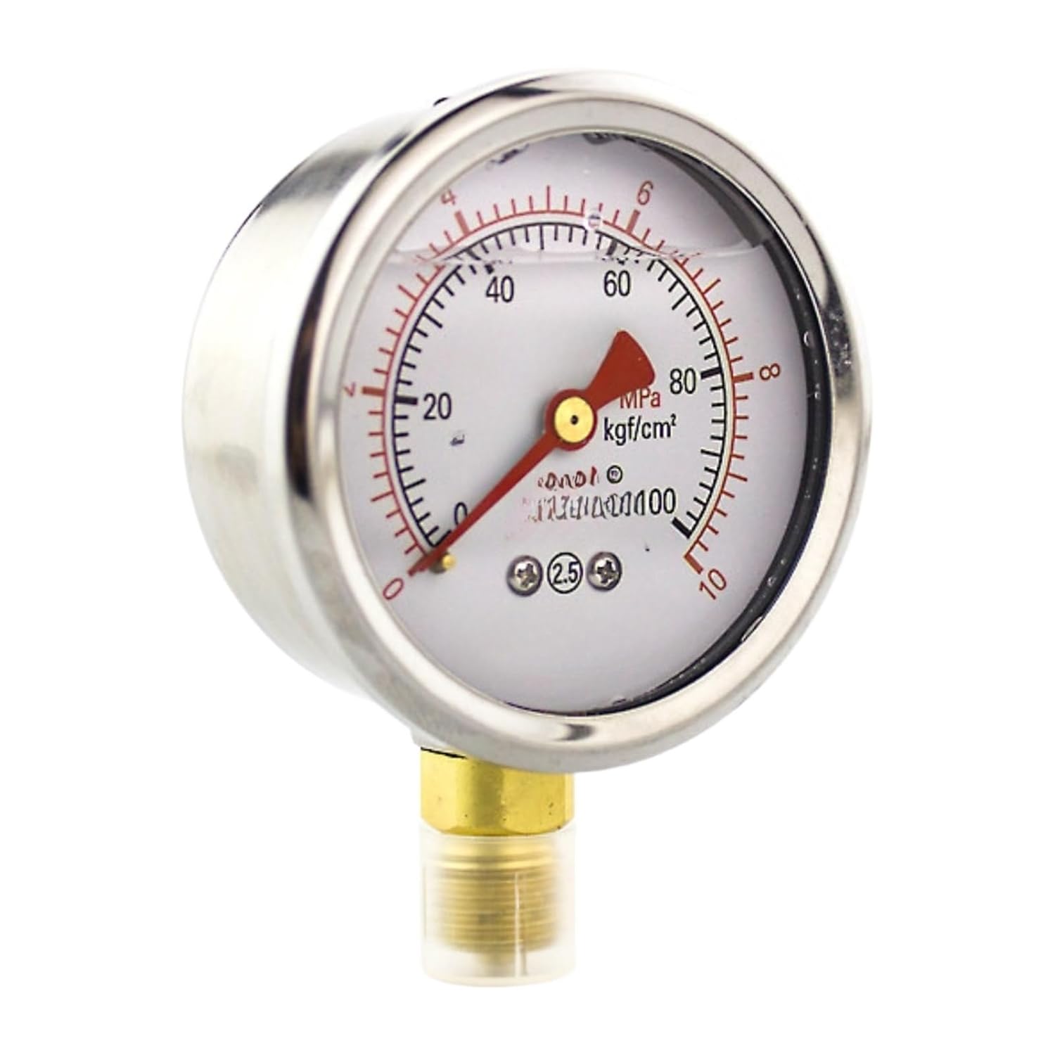 Shock-Resistant and Shock-Resistant Pressure Gauge 60 0-1MPa(0~2.5 MPA (25 kg))