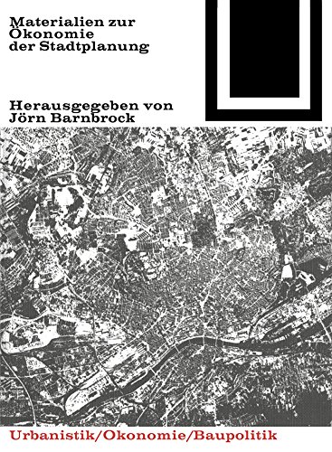 Économie de l'urbanisme livre Bauwelt Fundamente 45 allemand