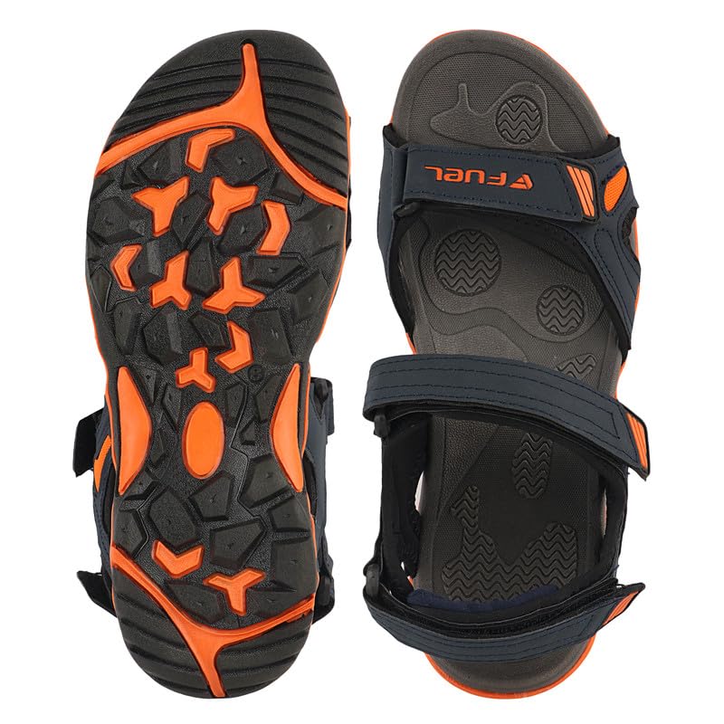Image of FUEL Jordan Men's Outdoor Adventure Sandals in Anti-Skid Sole with Velcro Strap Lightweight & Durable Comfort Fit Footwear