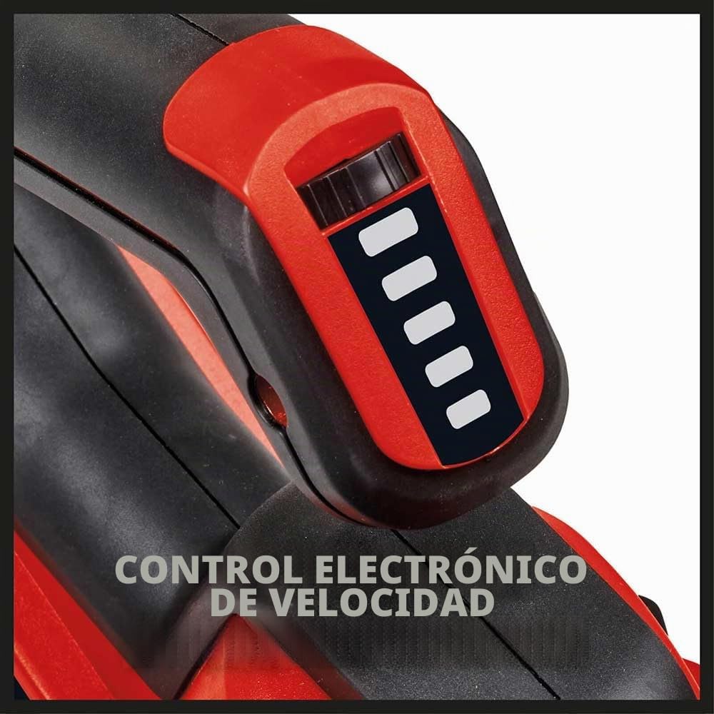 Einhell Soplador Universal inalámbrico GE-UB 18/250 Li E (1 x 4,0 Ah) Power X-Change (18 V, 250 km/h, Velocidad de Aire, 3 Piezas, Tubo, Velocidad con indicación LED, Incluye 1 batería de 4,0 Ah,