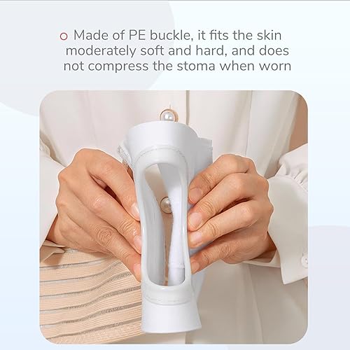 Miniatura 4 de DERAYMI Cinturón de ostomía de colostomía, cinturones de apoyo para hernia de estoma para hombres y mujeres abdominales después de la cirugía -