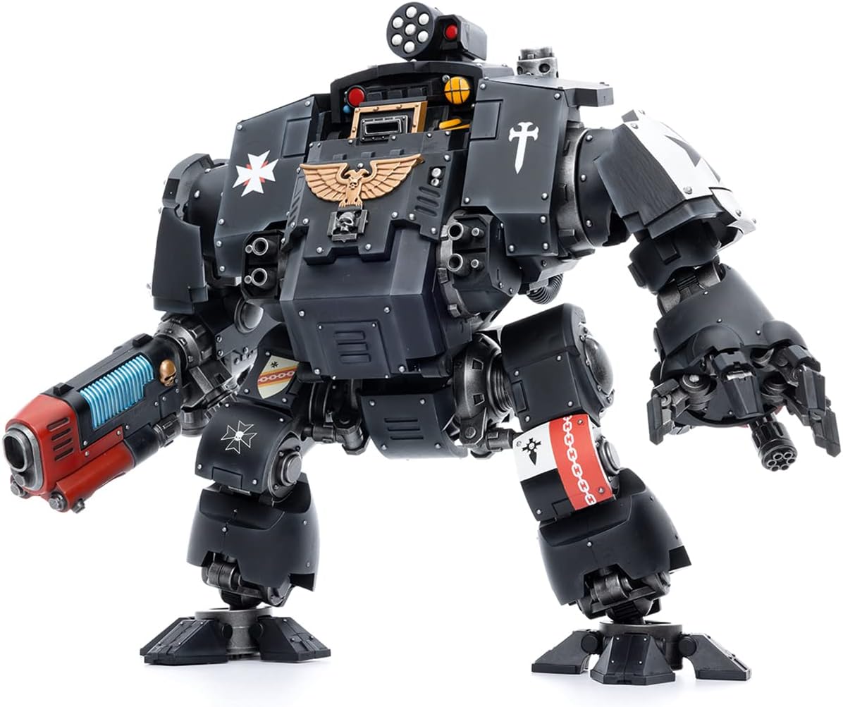 JOYTOY Warhammer 40K 1/18 Action Figures Joy Toy Mecha Black Templars Redemptor Dreadnought