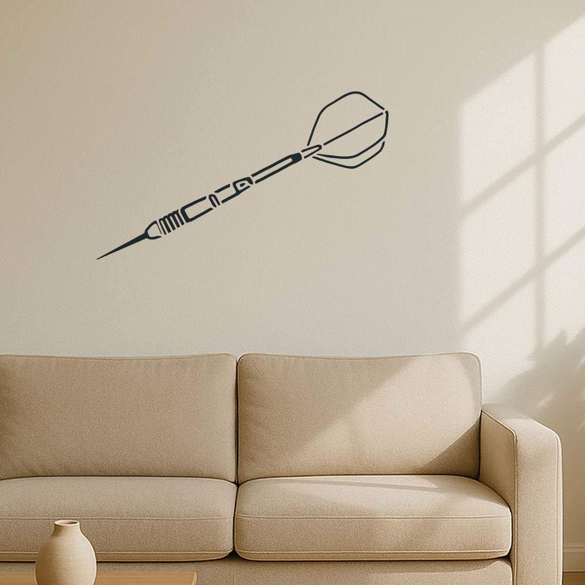 Azeeda 'Dart' Reusable Stencil – Durable Decorative Template for Painting and Spraying on Walls, Tiles, Wood, Fabric & Craft Projects - XXL (A2) (WS00032857)