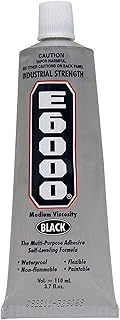 230031 Medium Viscosity Industrial Strength Adhesive, 3.7 fl oz, Black - 2 Pack