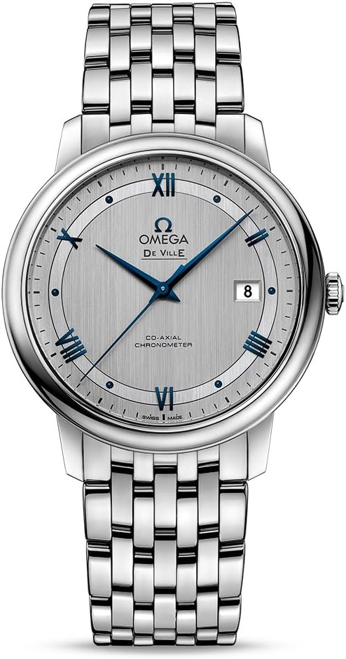 Omega Prestige Co-Axial Automatic Silvery Dial Men’s Watch