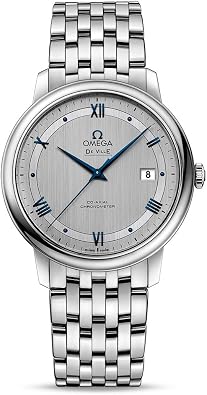 Omega Prestige Co-Axial Automatic Silvery Dial Mens Watch 424.10.40.20.02.001