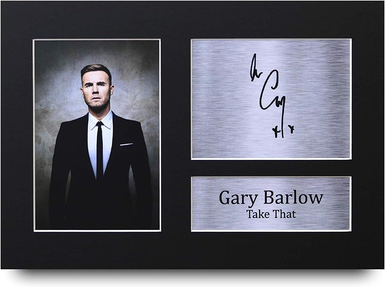 HWC Trading Gary Barlow Signed A4 Printed Autograph Take That Music Print Photo Picture Display