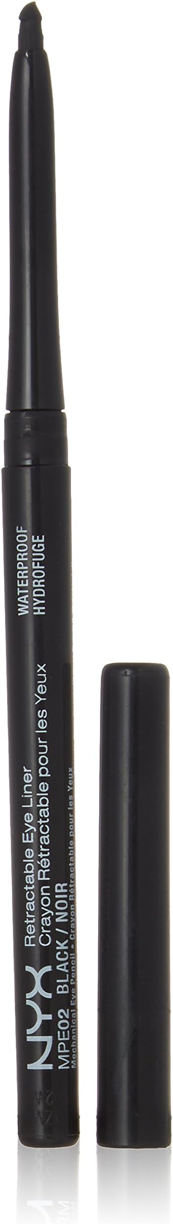 Waterproof Retractable Eyeliner color MPE02 Black