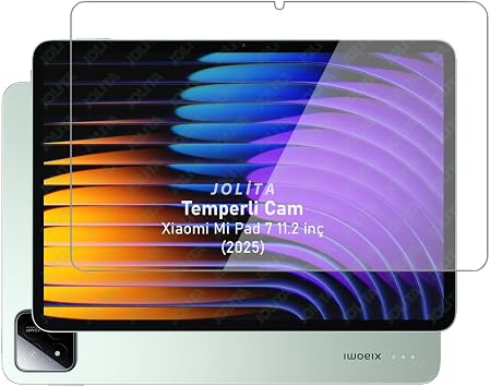 Jolita Xiaomi Pad 7 11.2 in  Temperli Ekran Koruyucu K r lmaz Cam 2025 11" 11.2"
