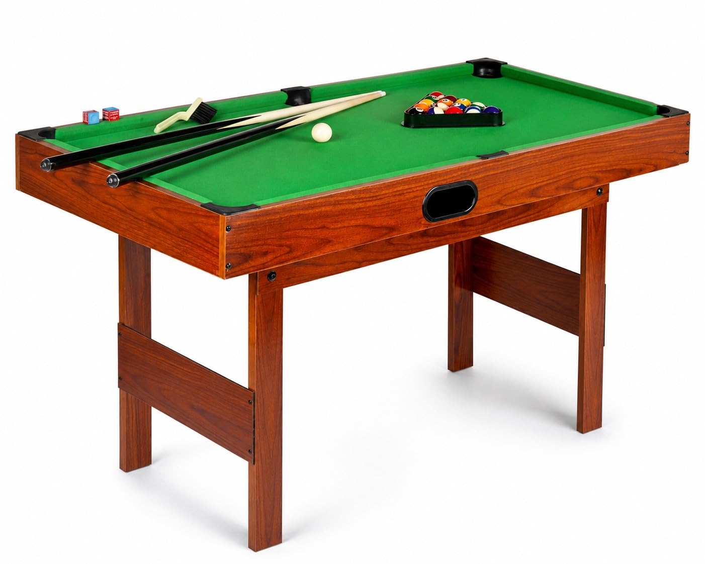 Spieltisch für Zuhause, Freizeittisch, Tischspiel, Tischkicker, Kickertisch, Tischfußball, Billardtisch, Poolbillard Multigame Tisch mit Zubehör für Hobbyraum und Spielzimmer