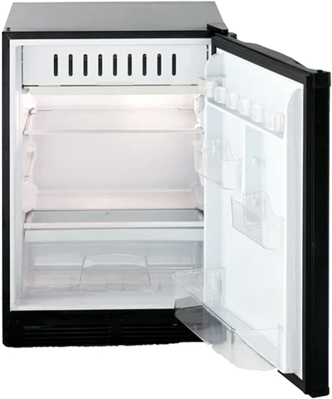 Avanti 5.2 Cu. Ft. Compact Refrigerator, ENERGY STAR Certified Mini Fridge with Adjustable Shelves, Chiller Compartment, Can & Gallon Door Storage, Reversible Door, 5.2-Cu.Ft., Black