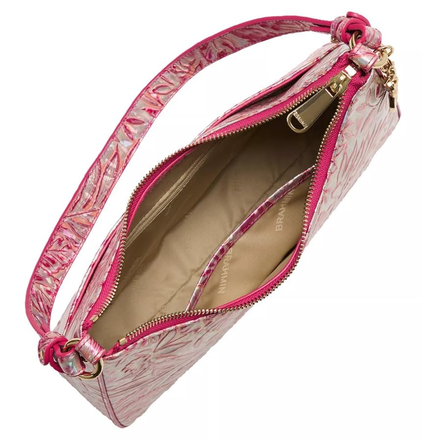 Brahmin Lokelani Collection Esme Coral Snapdragon Shoulder Bag4