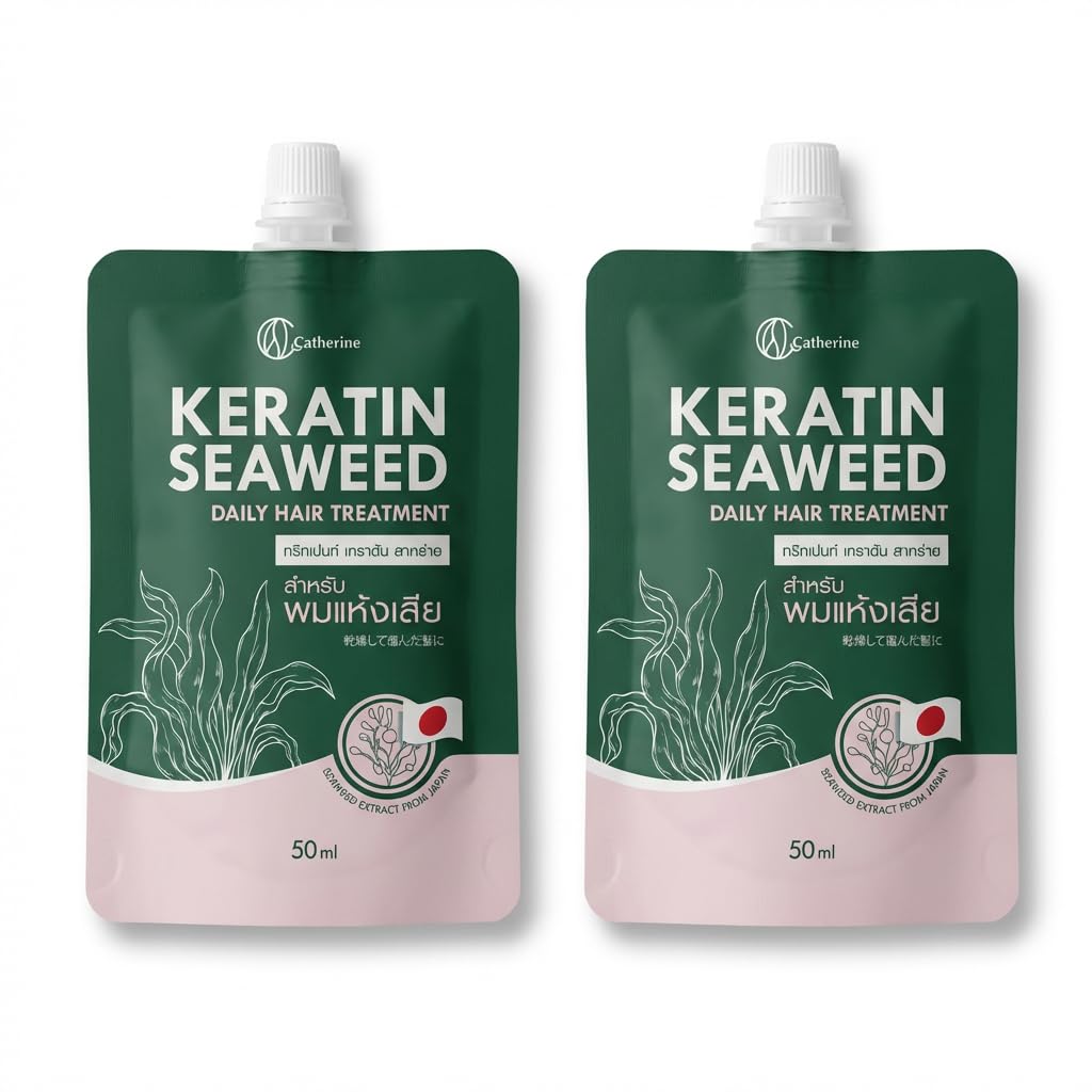 Soin capillaire kératine Catherine votre routine matinale cheveux secs - 5