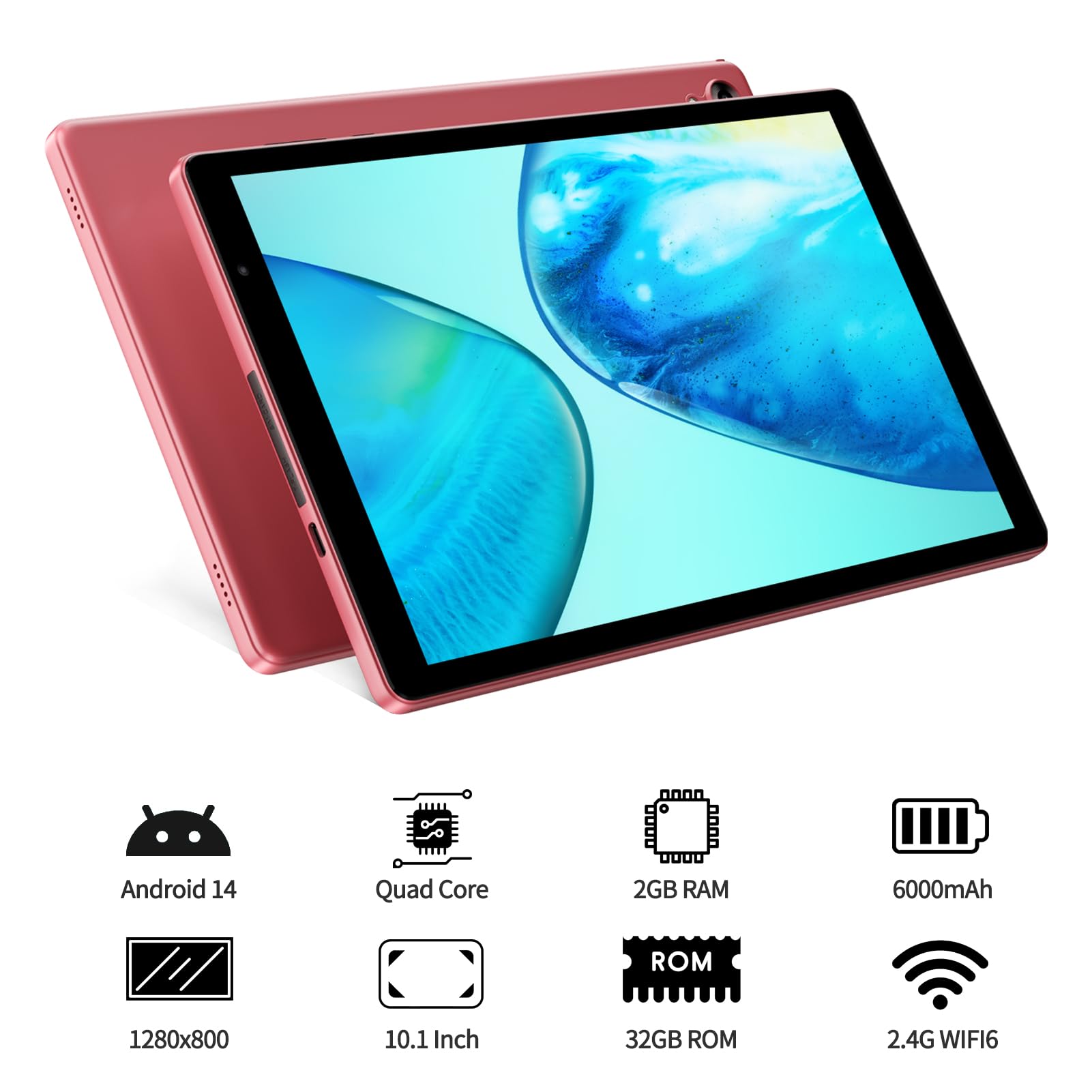 Amazon.co.jp: タブレット 10インチ Wi-Fi6モデル 32GB ROM 1280*800