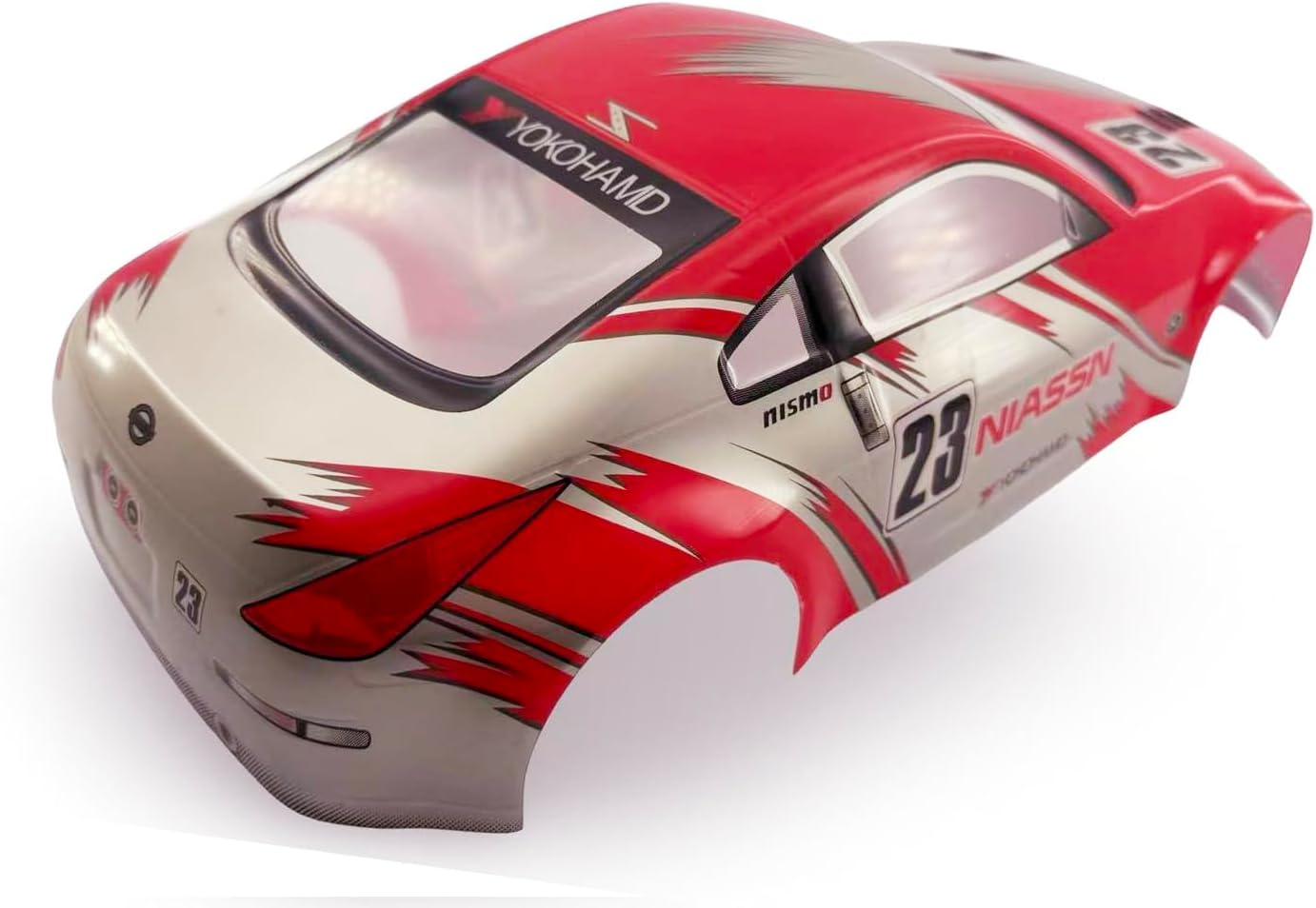 Painted PVC Body Shell for 1/10 On Road Racing Drift Car, 1:10 Scale, 190mm, Nissan 350Z Style (Red)