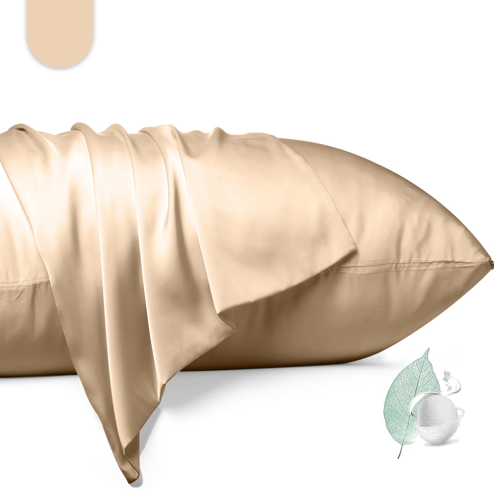 Tender As Water Silk Pillowcase 2 Pack, 19 Momme