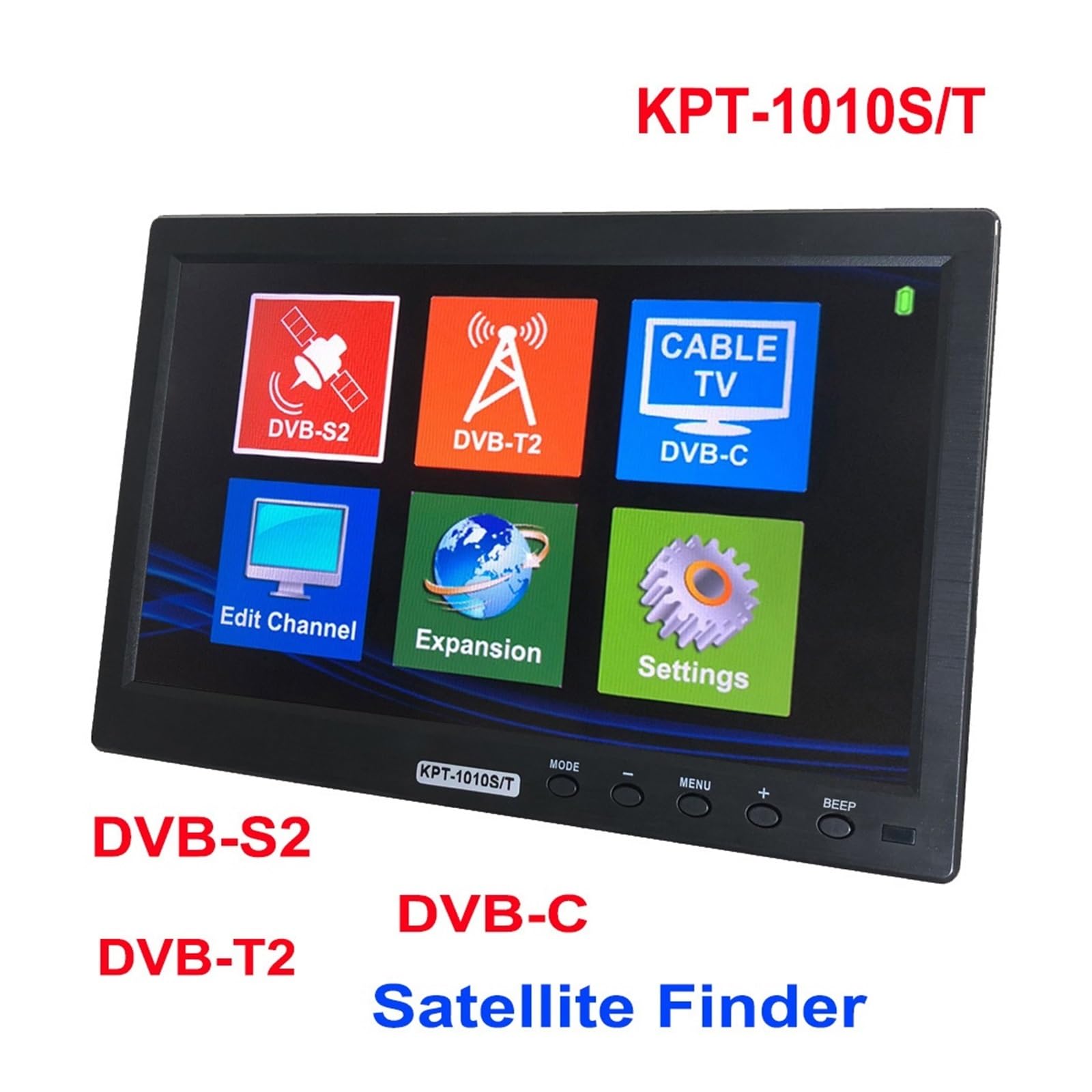 DVB-S2 DVB-T2 DVB-C Combo buscador de satélite medidor Receptor de TV por satélite AVS/AVS+ Canal de Pantalla LCD