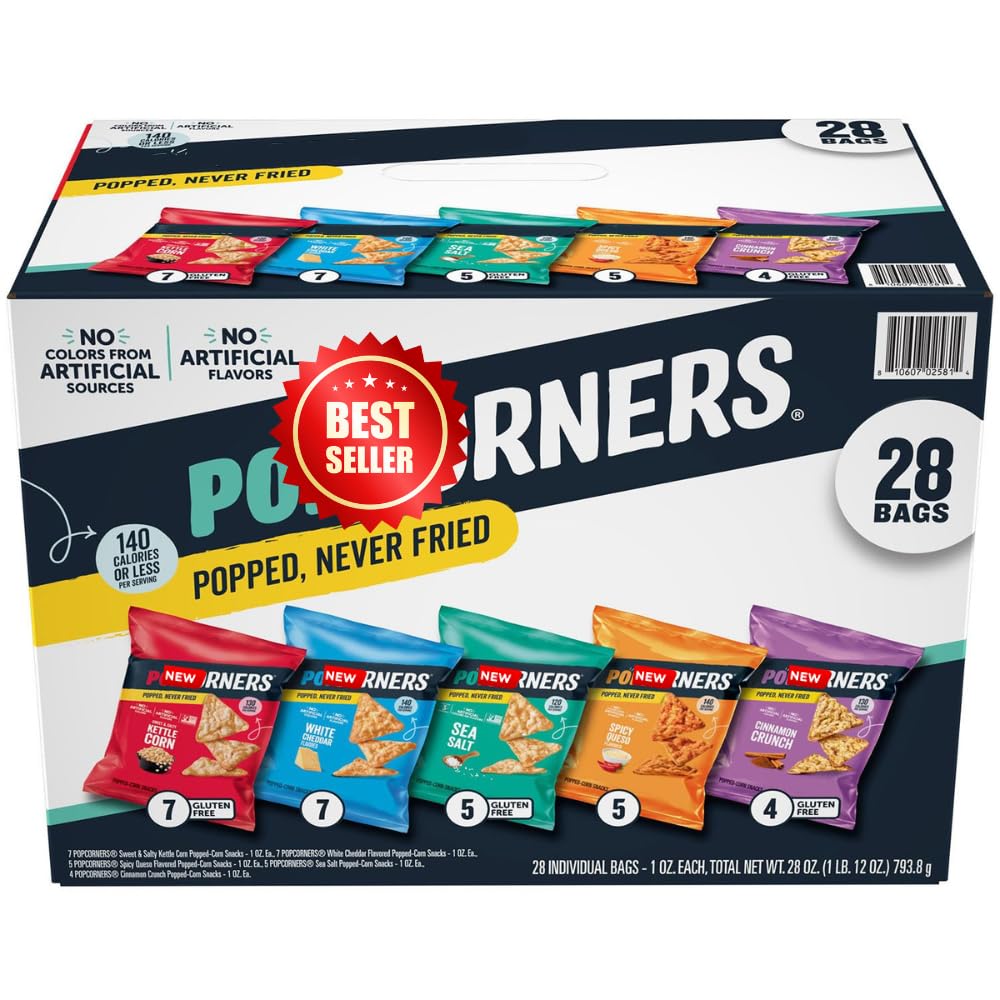 Pop Conner Variety Pack Chips, 1 oz, 28 ct.